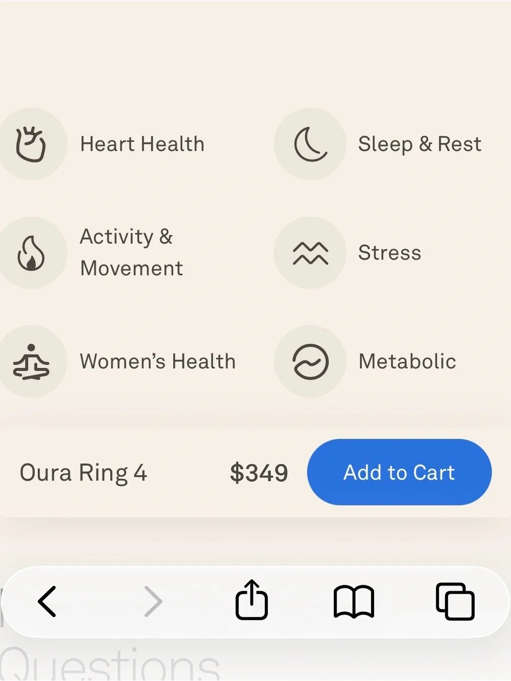 Oura premium smart